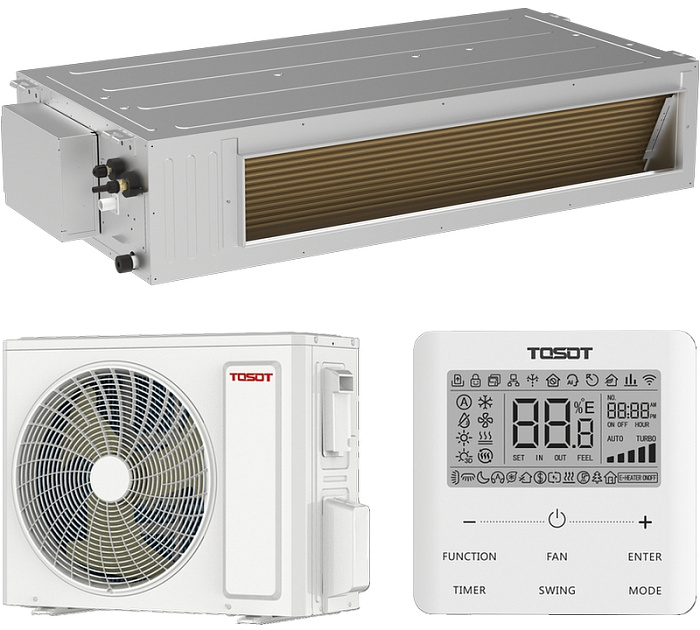 Канальный кондиционер Tosot T24H-ILDA/I/T24H-ILUA/O - купить в Москве недорого | CLIMSTORE